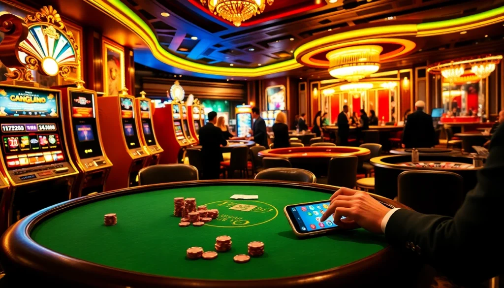 Experience the thrill of gambling with lương sơn tv while enjoying vibrant casino activities like poker and roulette.