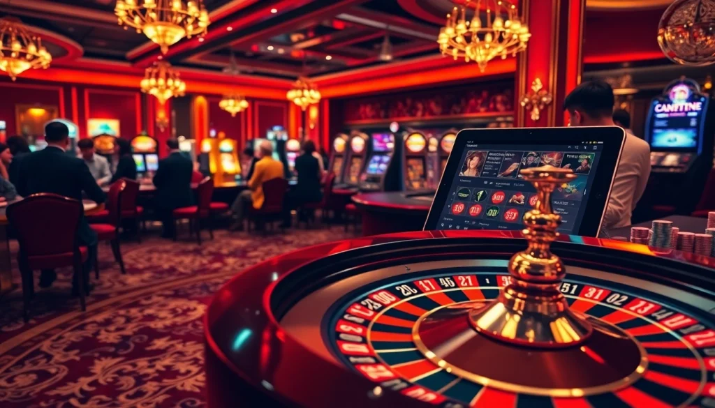Experience the thrill at 89betz.us.com with roulette, poker chips, and a vibrant casino atmosphere.