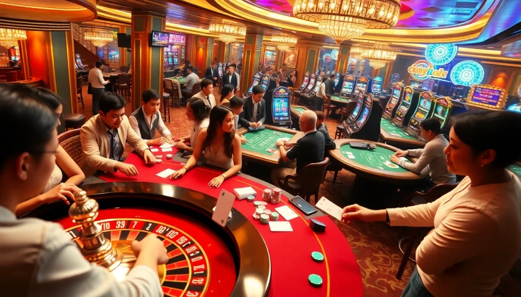 Experience the thrill at ww88z.us.com with vibrant casino activities, including roulette and poker games.