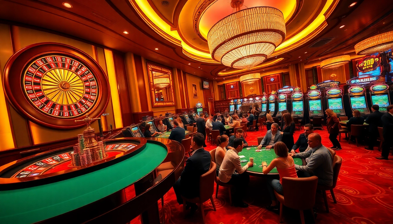 Experience the thrill of MM88 casino action with players at a vibrant roulette table.